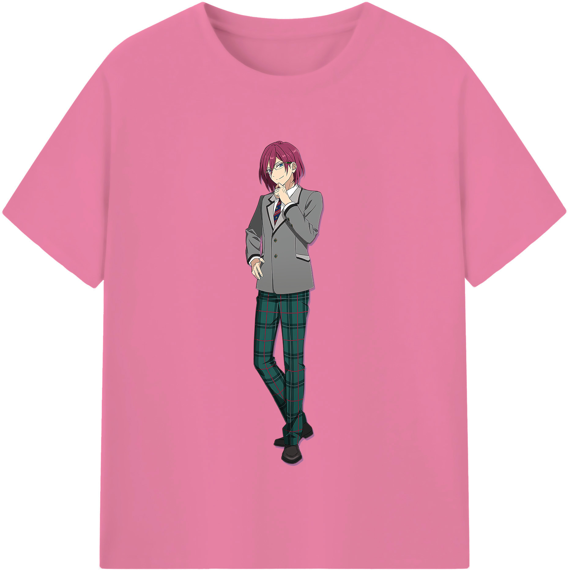 （画像用） あんさんぶるスターズ! Ensemble Stars 綿100％半袖Tシャツ（フロントプリント）